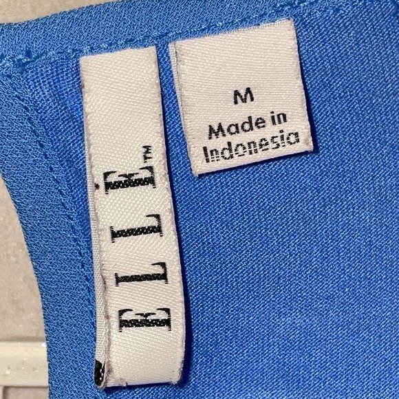 Elle Periwinkle Blue Sleeveless Top - Picture 15 of 15